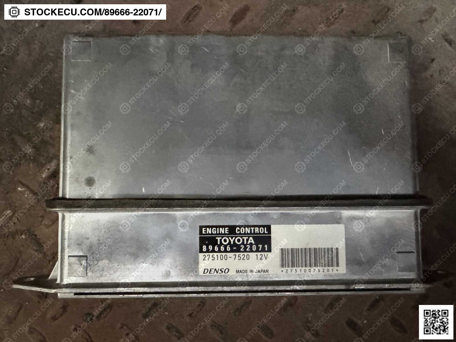 ECU Computer Engine Control 89666-22071 for TOYOTA MARK X GRX120 2004