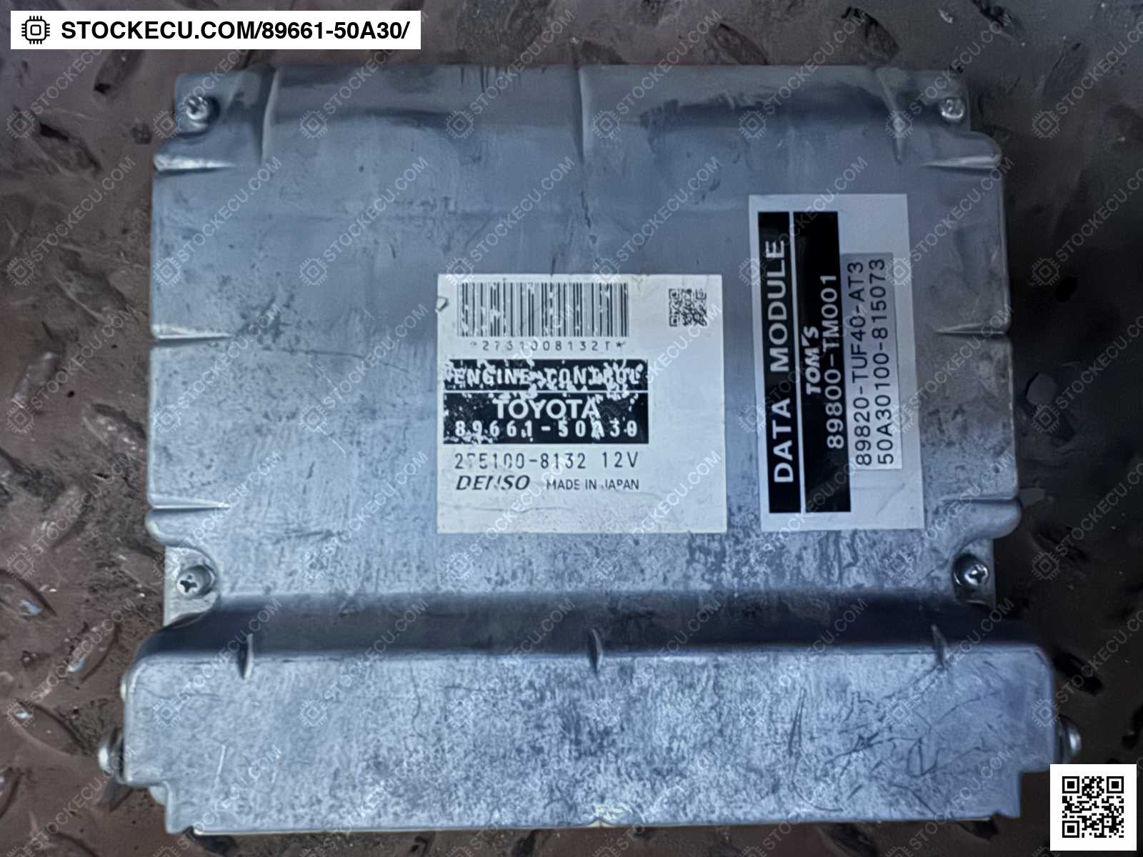 ECU Computer Engine Control 89661-50A30 for LEXUS LS460L USF40 2006