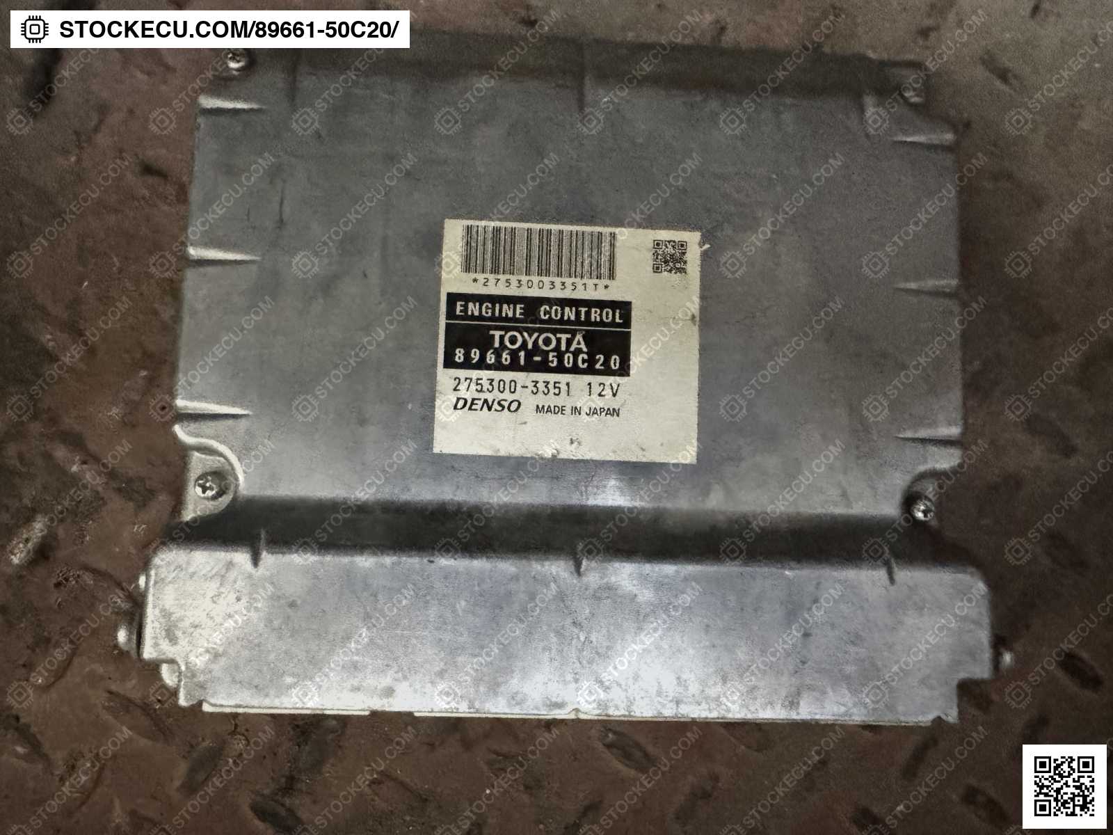 ECU Computer Engine Control 89661-50C20 for LEXUS LS460L USF40 2006