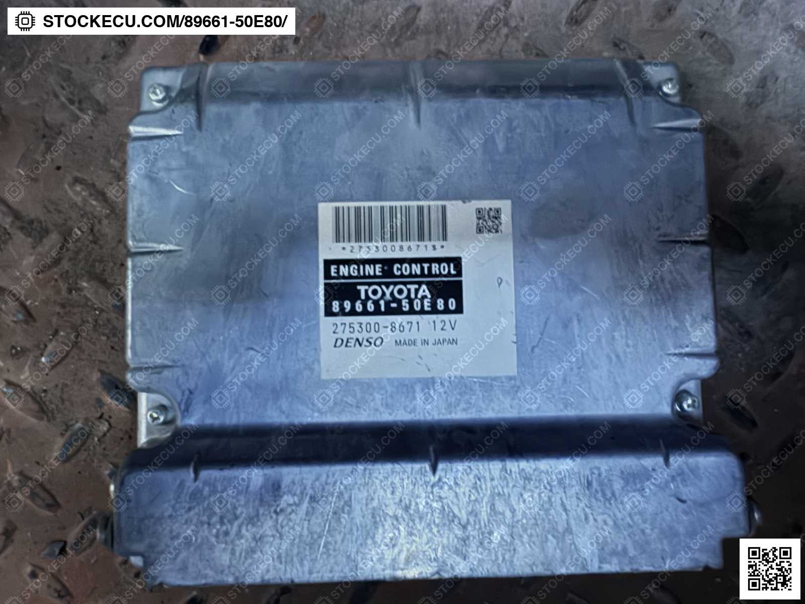 ECU Computer Engine Control 89661-50E80 for LEXUS LS600H UVF46 2007