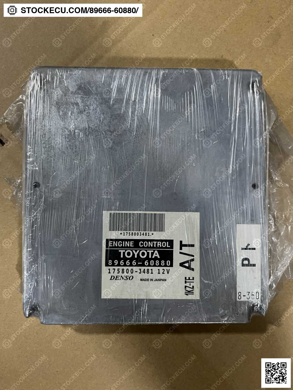 ECU Computer Engine Control 89666-60880 for TOYOTA LAND CRUISER PRADO KZJ120R 2002