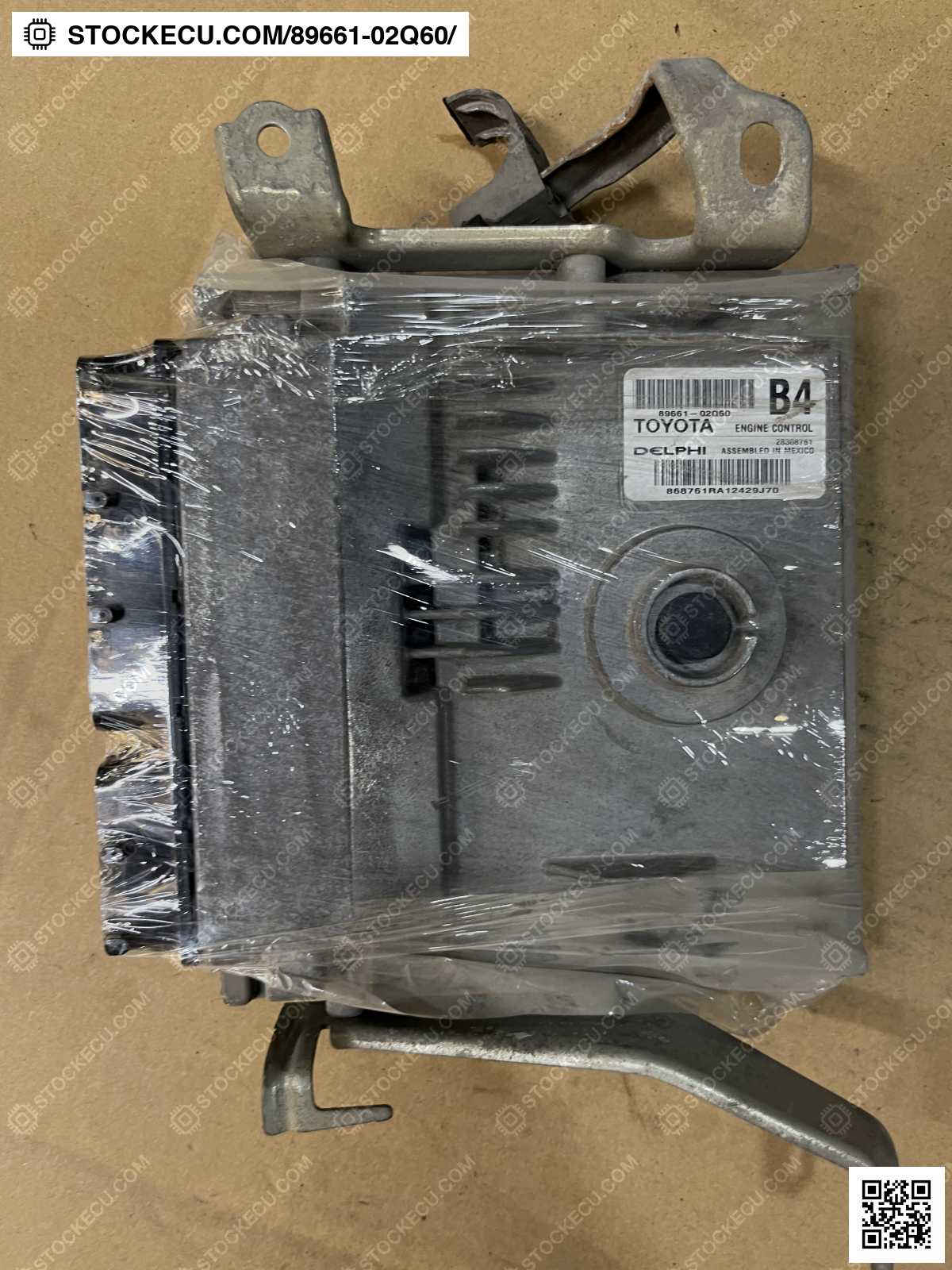 ECU Computer Engine Control 89661-02Q60 for TOYOTA COROLLA JPP ZRE142L 2007