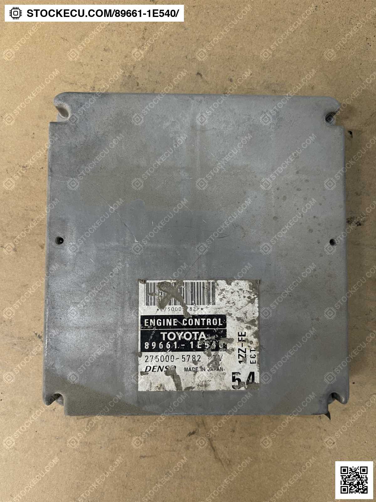 ECU Computer Engine Control 89661-1E540 for TOYOTA ALLEX ZZE122 2002