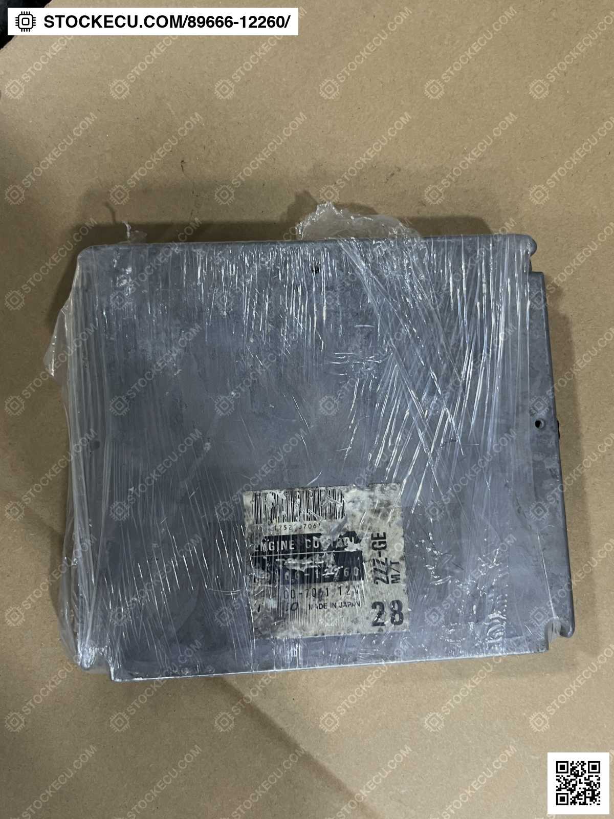 ECU Computer Engine Control 89666-12260 for TOYOTA ALLEX ZZE123 2001