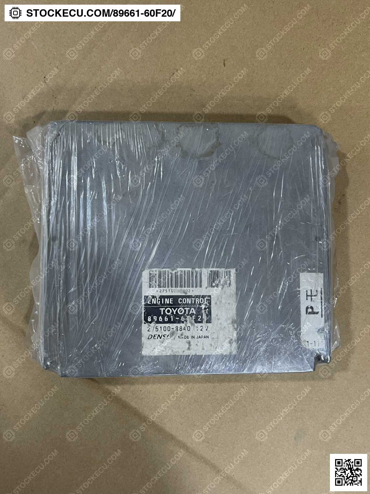 ECU Computer Engine Control 89661-60F20 for TOYOTA LAND CRUISER PRADO GRJ120R 2004