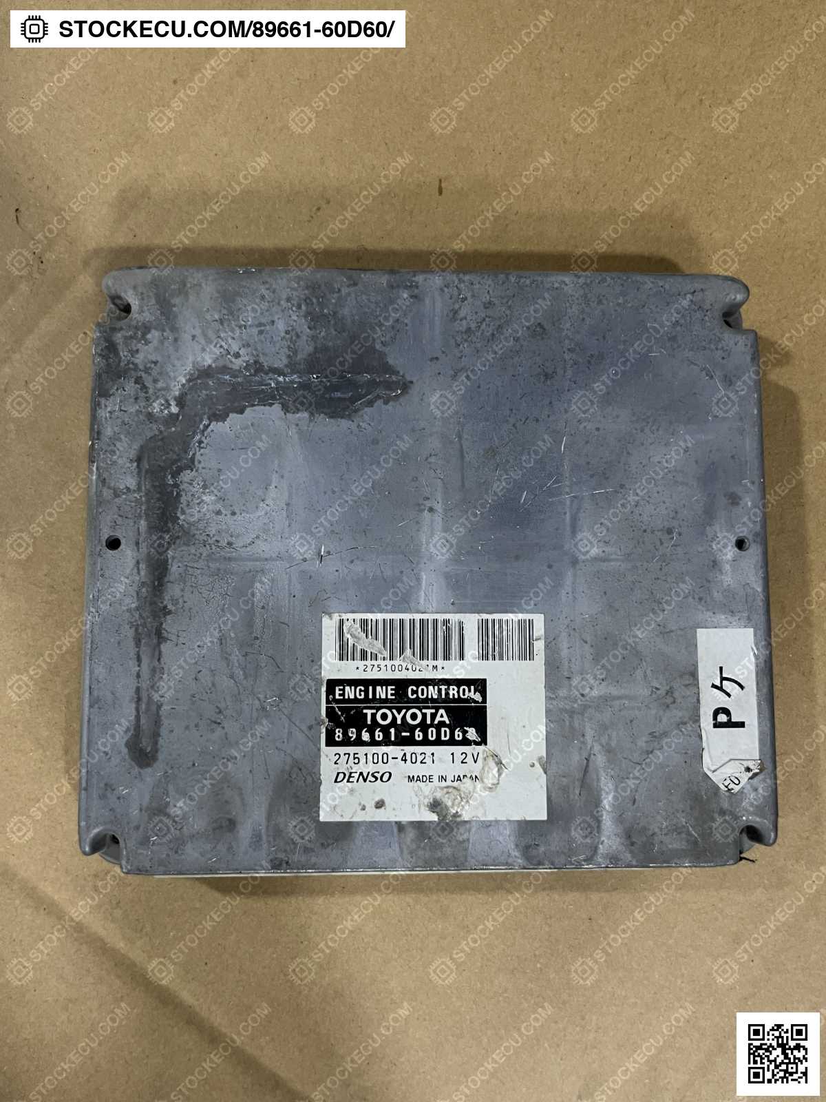 ECU Computer Engine Control 89661-60D60 for TOYOTA LAND CRUISER PRADO GRJ121W 2005