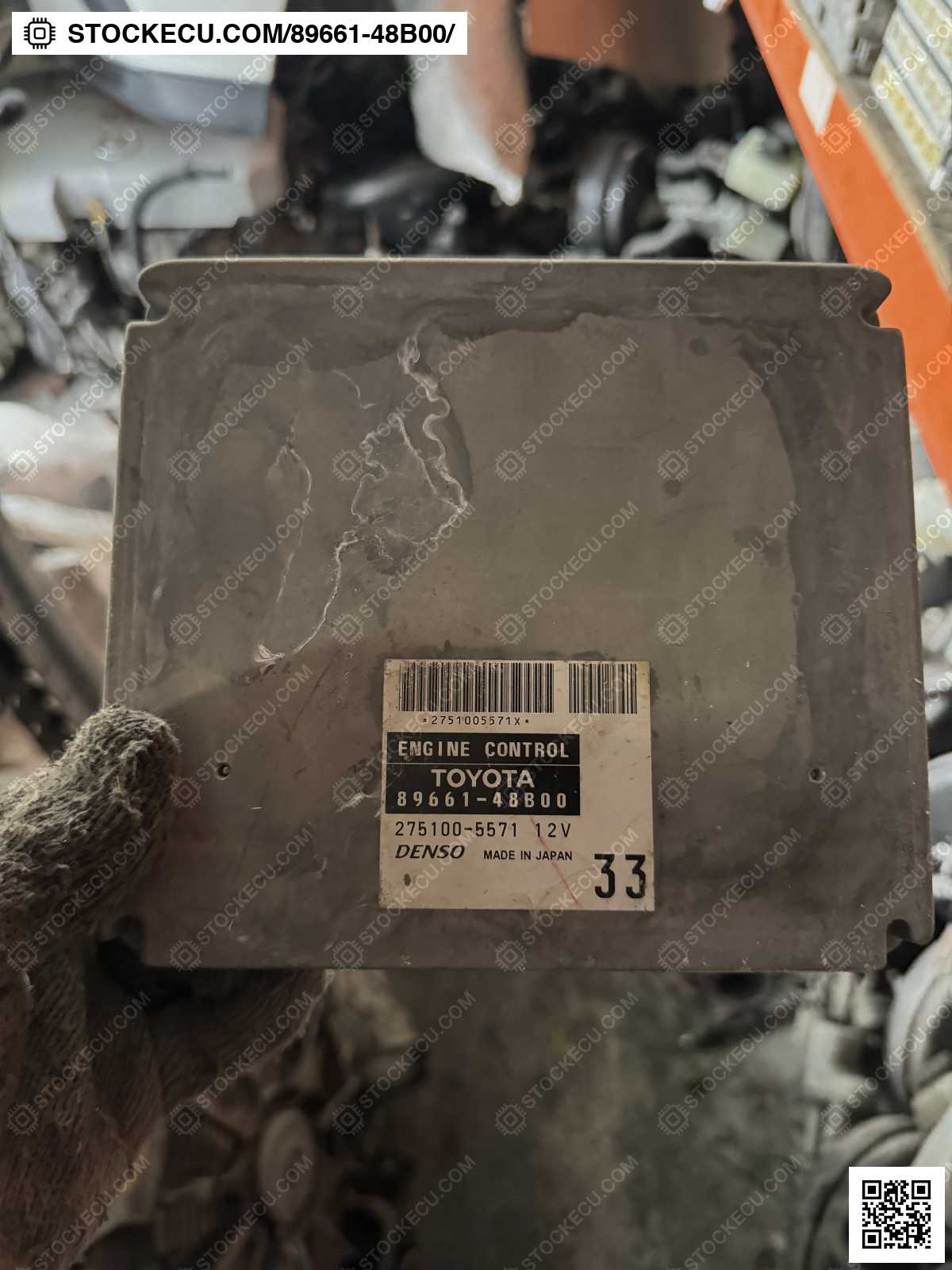 ECU Computer Engine Control 89661-48B00 for TOYOTA KLUGER MCU28R 2003