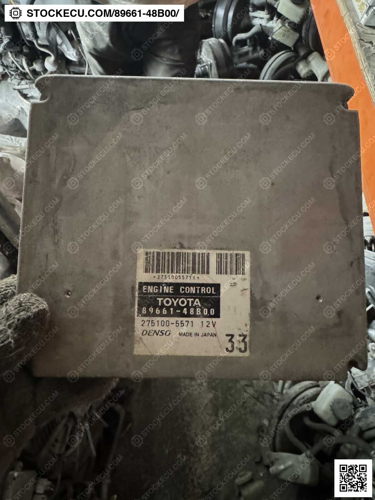 ECU Computer Engine Control 89661-48B00 for TOYOTA KLUGER MCU28R 2003