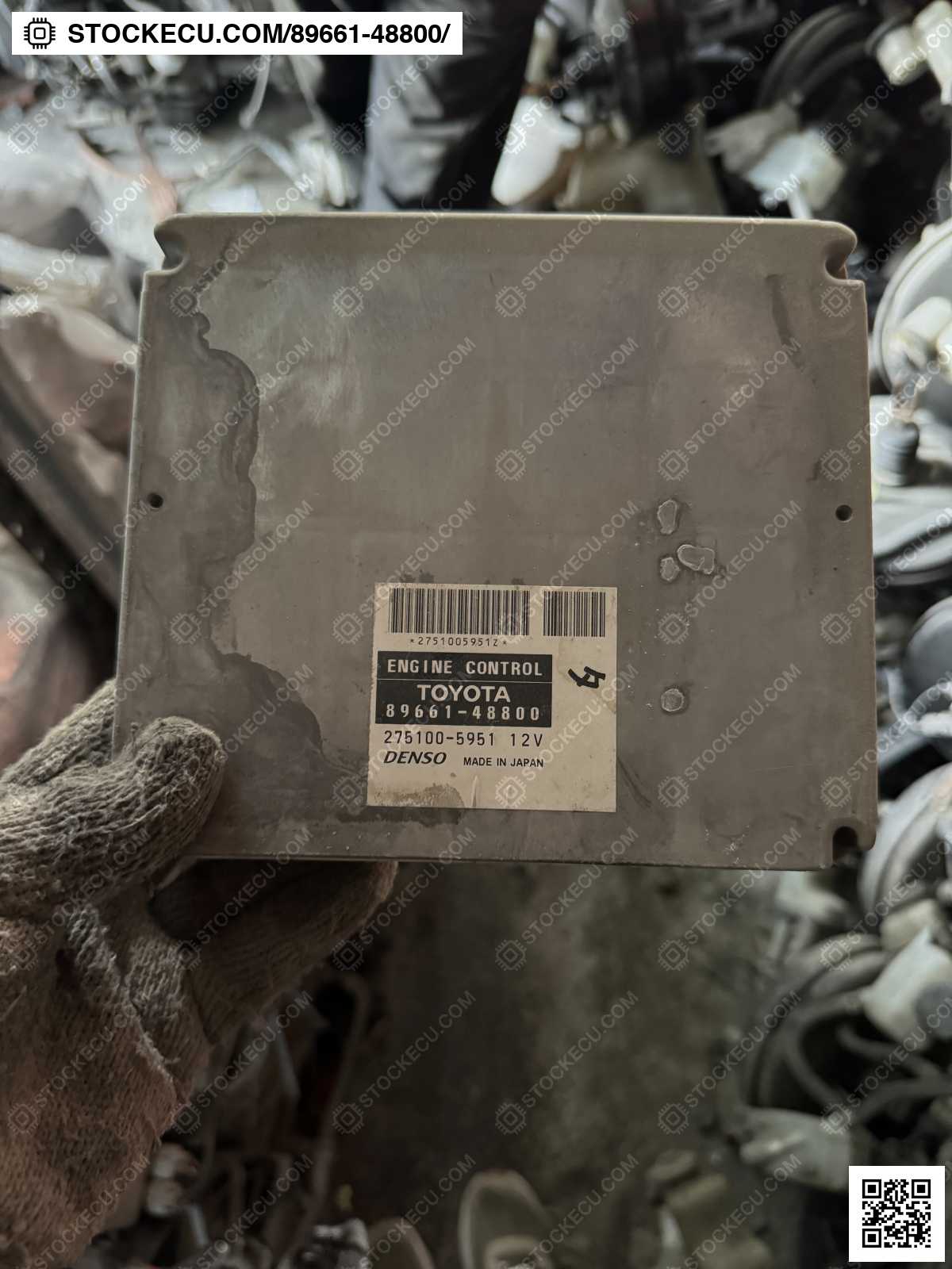 ECU Computer Engine Control 89661-48800 for TOYOTA HARRIER GSU30W 2006