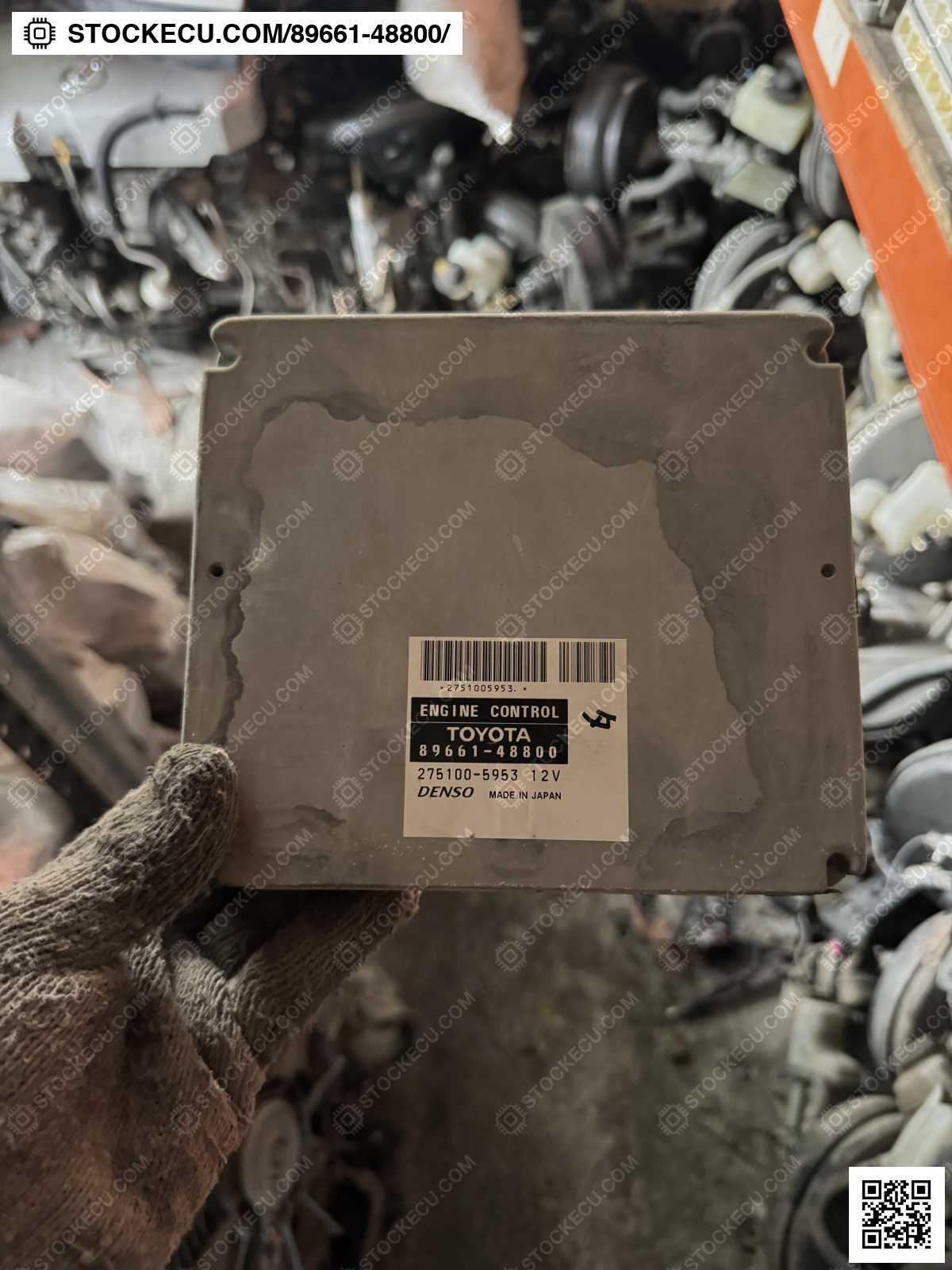 ECU Computer Engine Control 89661-48800 for TOYOTA HARRIER GSU30W 2006