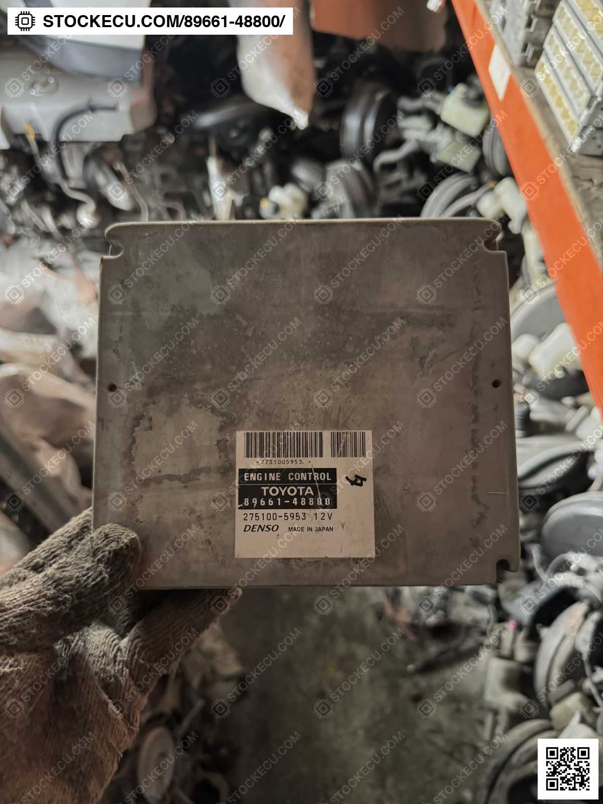 ECU Computer Engine Control 89661-48800 for TOYOTA HARRIER GSU30W 2006