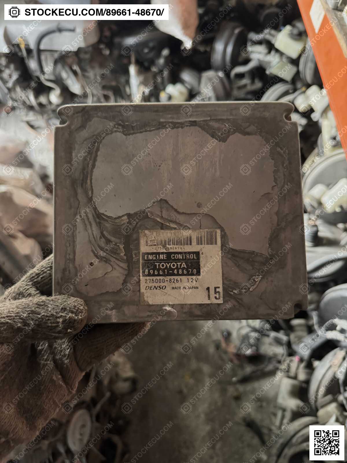 ECU Computer Engine Control 89661-48670 for TOYOTA KLUGER MCU28R 2003