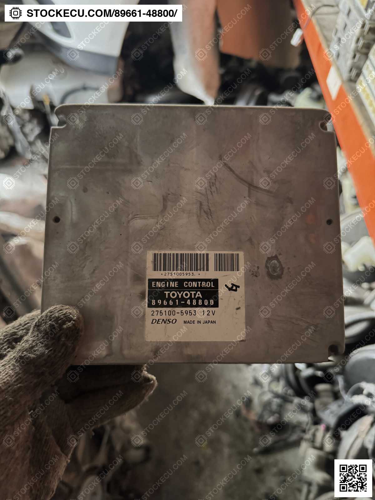 ECU Computer Engine Control 89661-48800 for TOYOTA HARRIER GSU30W 2006