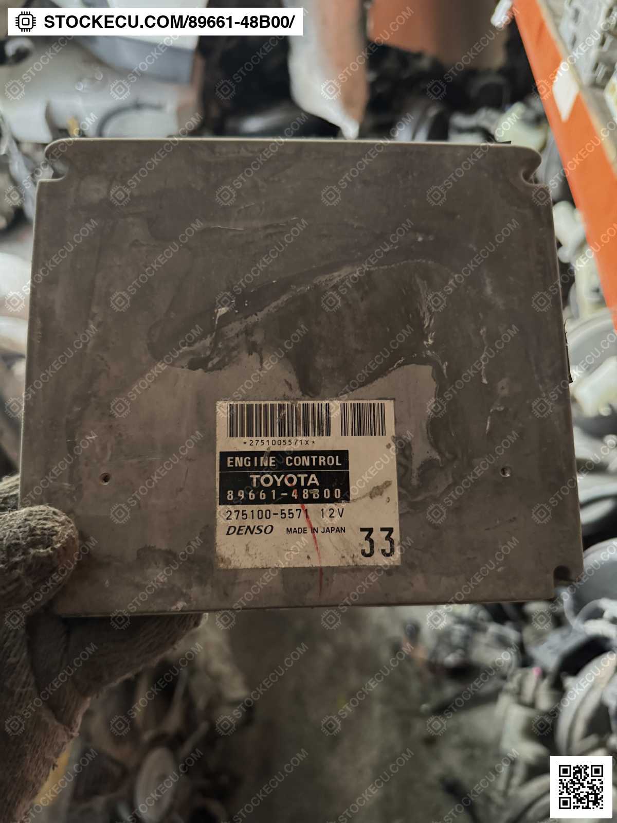 ECU Computer Engine Control 89661-48B00 for TOYOTA KLUGER MCU28R 2003