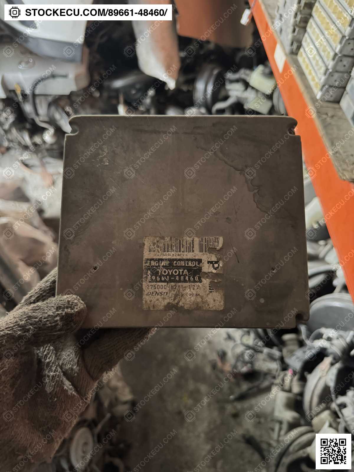 ECU Computer Engine Control 89661-48460 for TOYOTA HARRIER MCU35W 2003