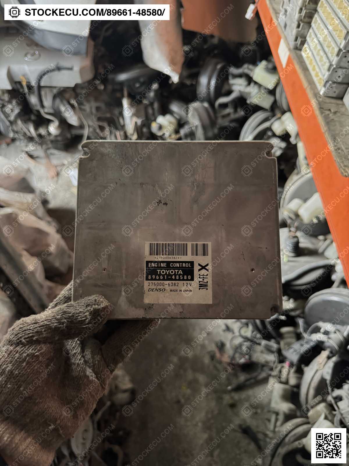 ECU Computer Engine Control 89661-48580 for LEXUS RX300 / 330 / 350 MCU38R 2003