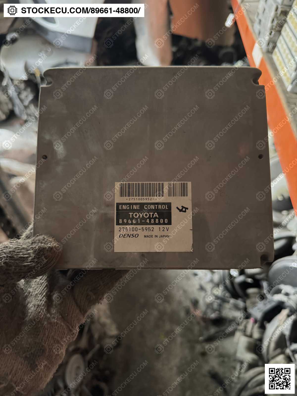 ECU Computer Engine Control 89661-48800 for TOYOTA HARRIER GSU30W 2006