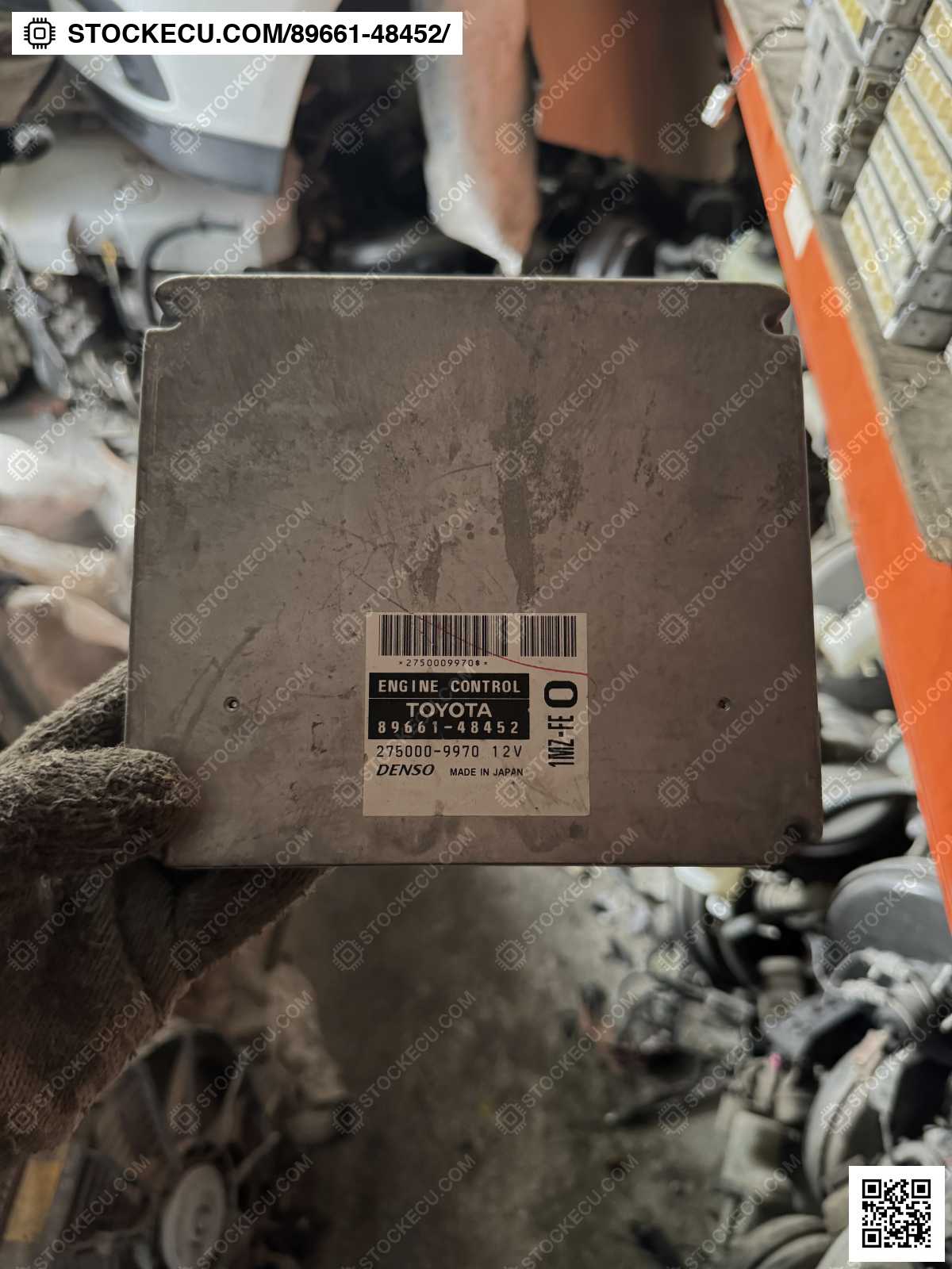 ECU Computer Engine Control 89661-48452 for TOYOTA HARRIER MCU30W 2003