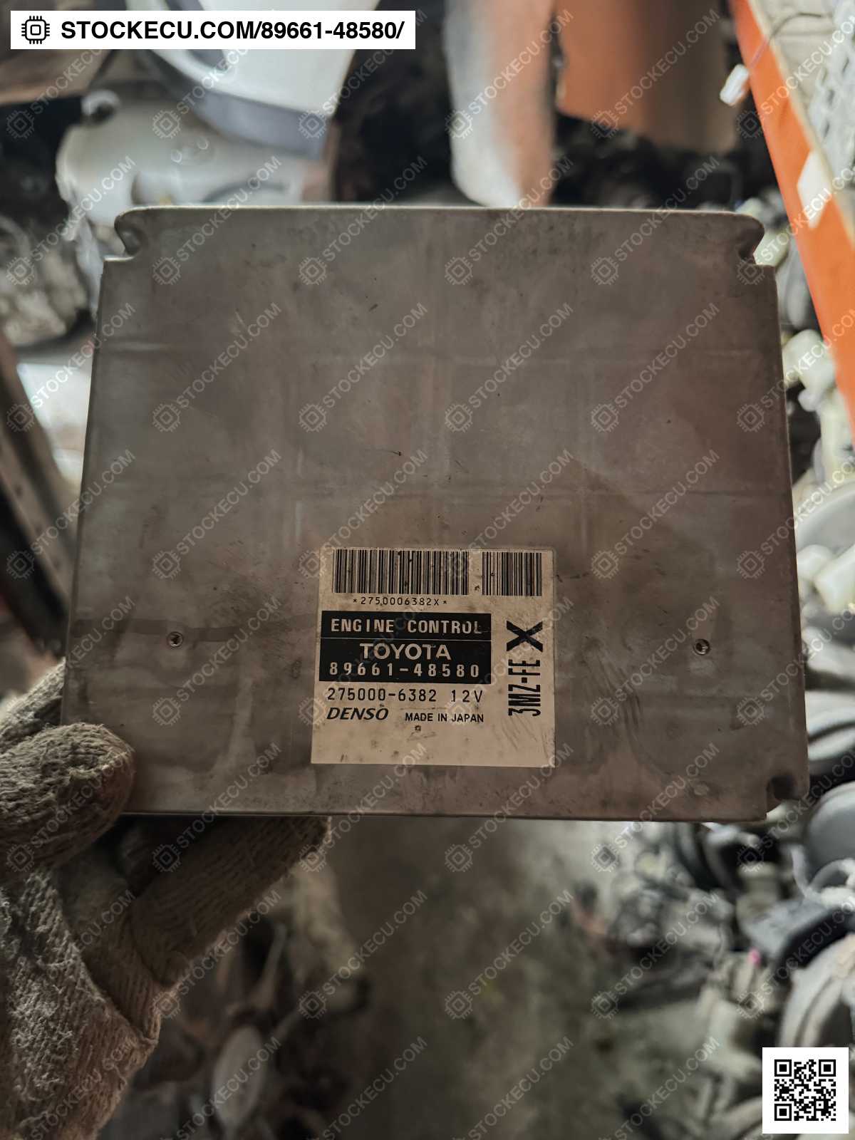 ECU Computer Engine Control 89661-48580 for LEXUS RX300 / 330 / 350 MCU38R 2003