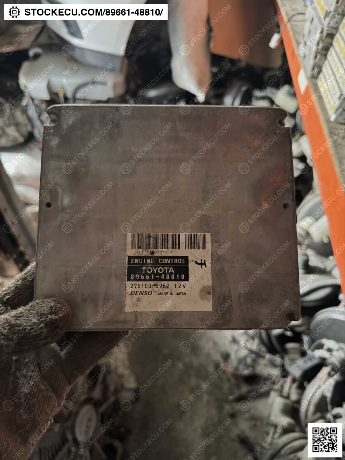 ECU Computer Engine Control 89661-48810 for TOYOTA HARRIER GSU35W 2006