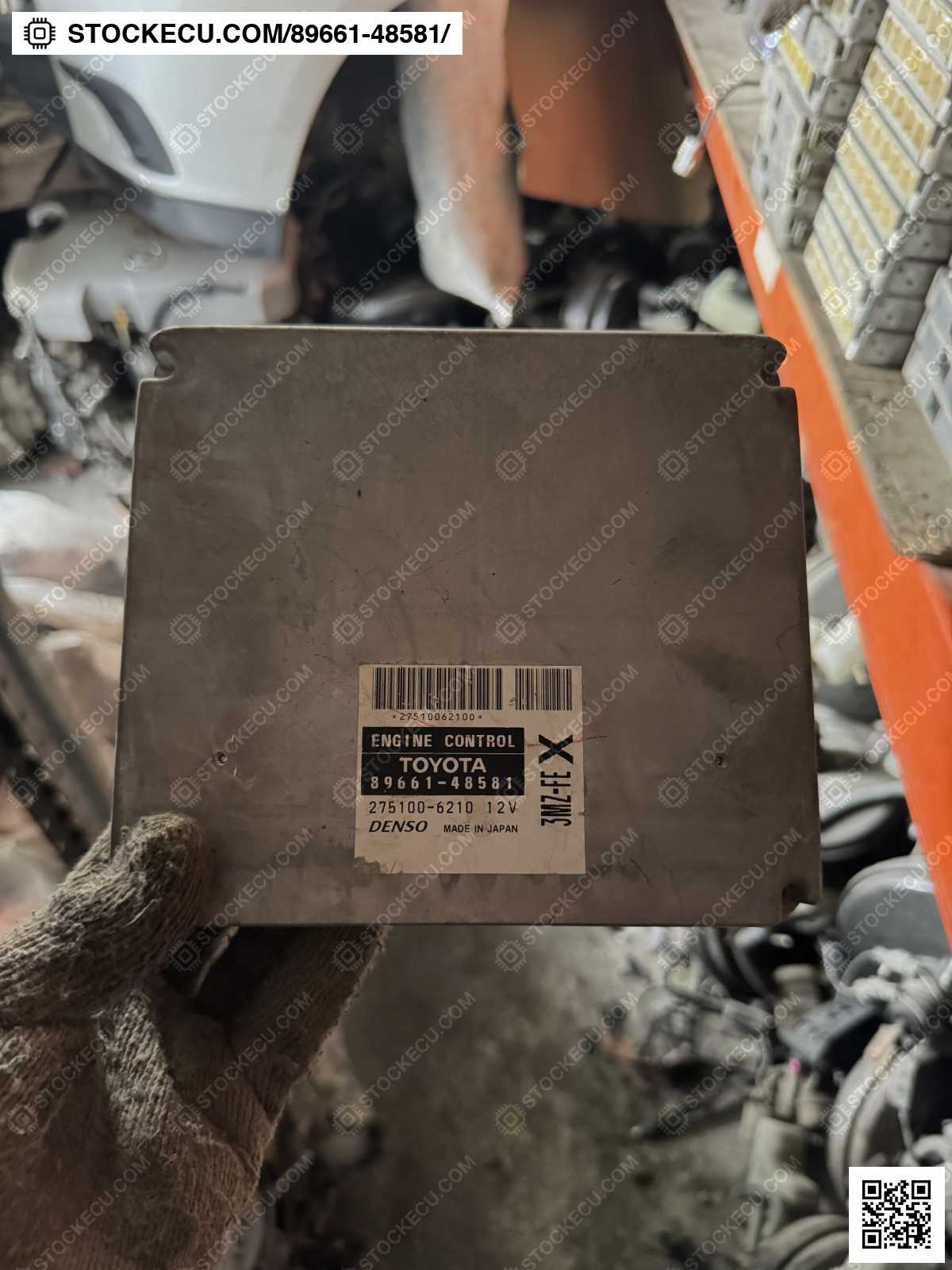 ECU Computer Engine Control 89661-48581 for LEXUS RX300 / 330 / 350 MCU38R 2003