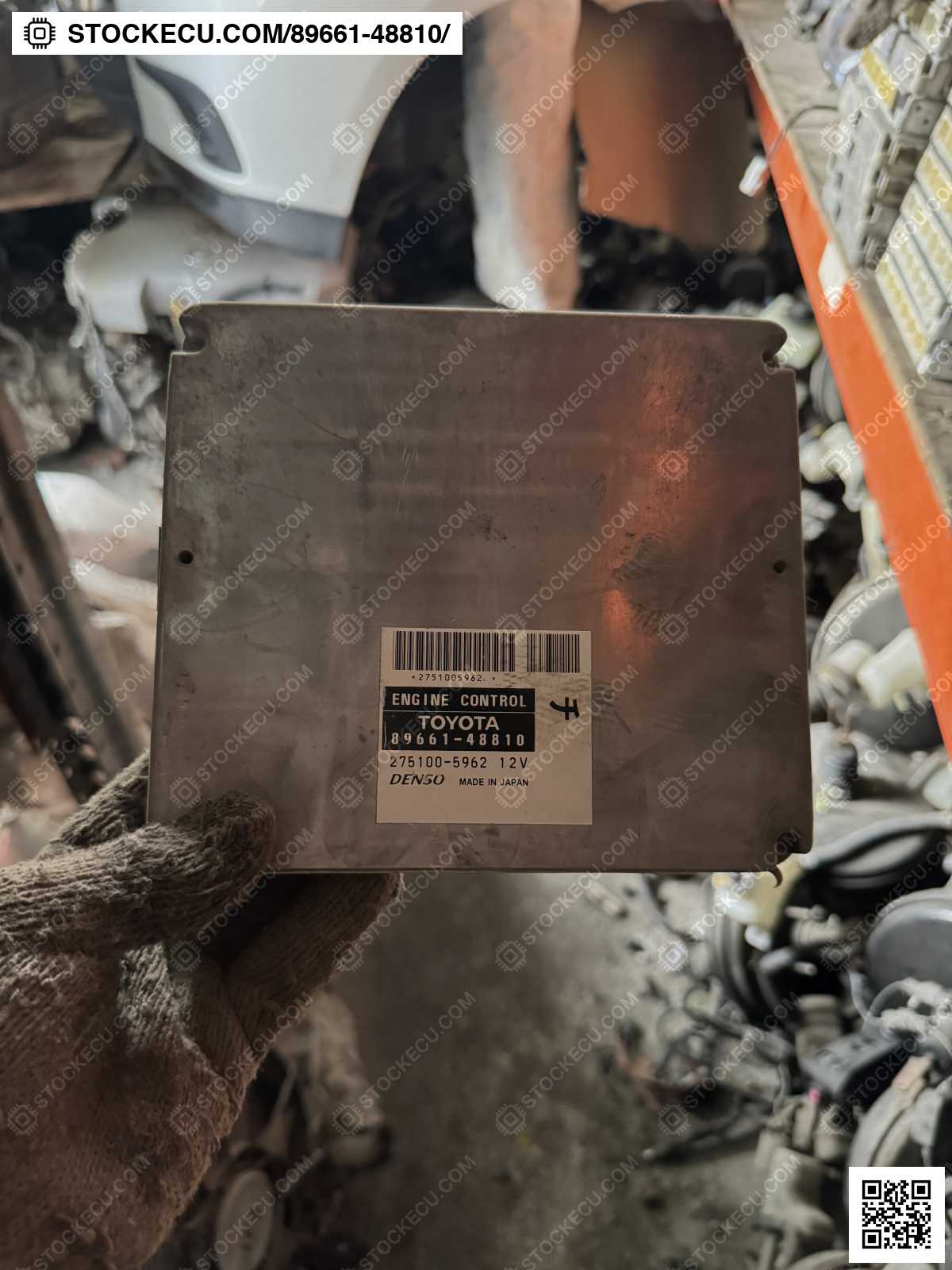 ECU Computer Engine Control 89661-48810 for TOYOTA HARRIER GSU35W 2006