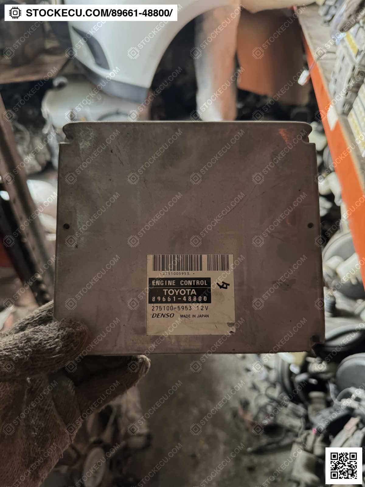 ECU Computer Engine Control 89661-48800 for TOYOTA HARRIER GSU30W 2006