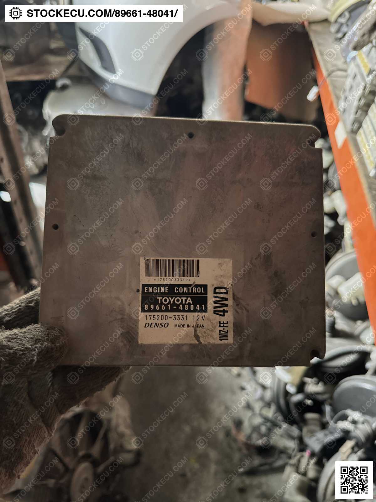 ECU Computer Engine Control 89661-48041 for TOYOTA HARRIER MCU15W 1998
