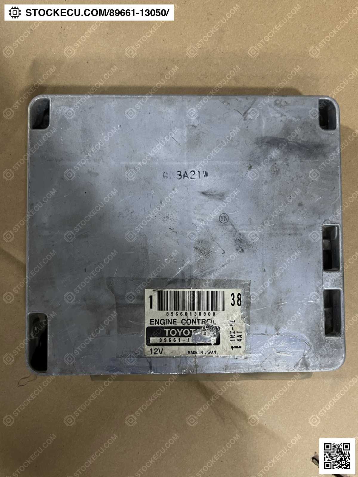 ECU Computer Engine Control 89661-13050 for TOYOTA COROLLA SPACIO NZE121N 2001