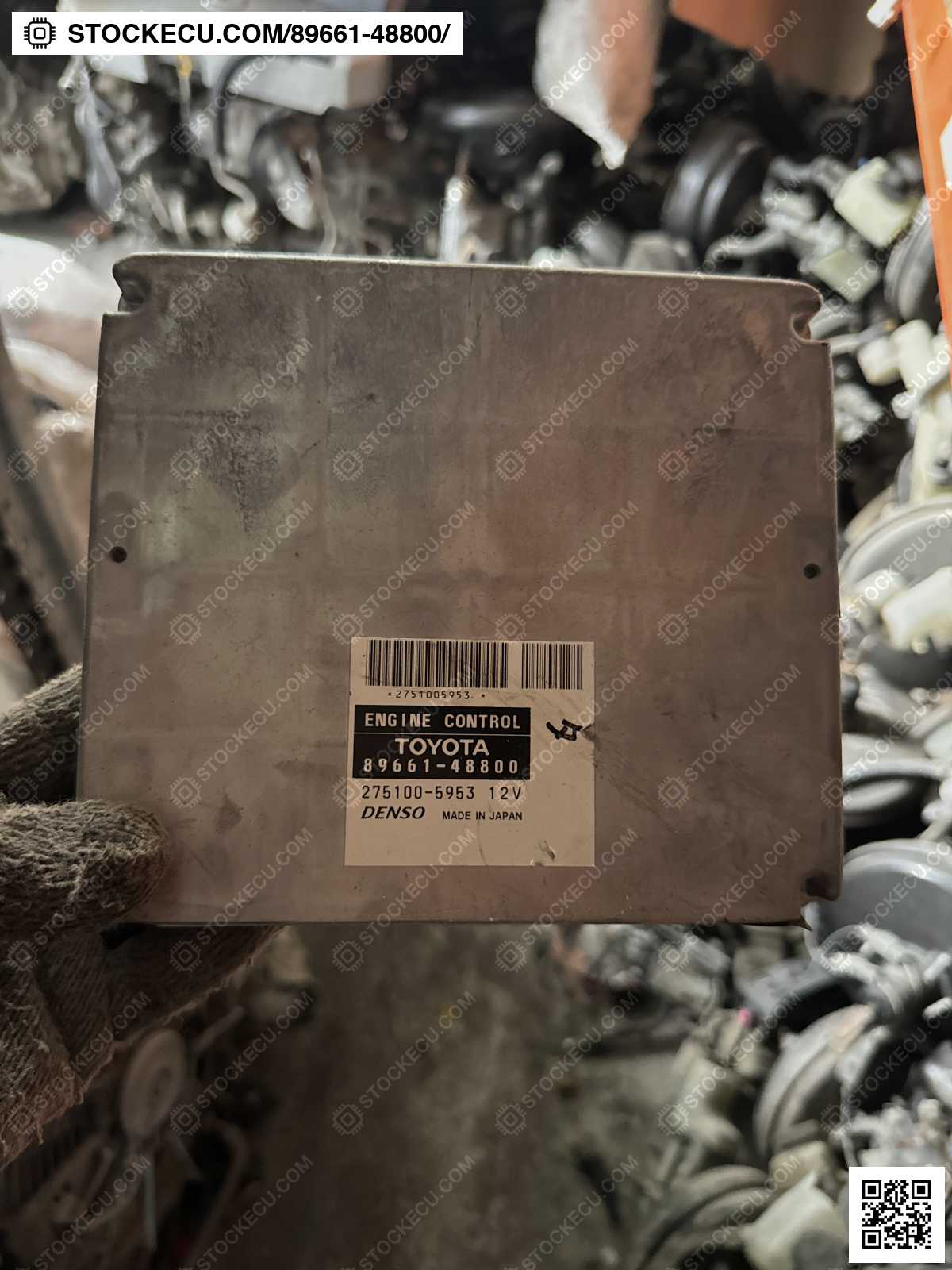 ECU Computer Engine Control 89661-48800 for TOYOTA HARRIER GSU30W 2006