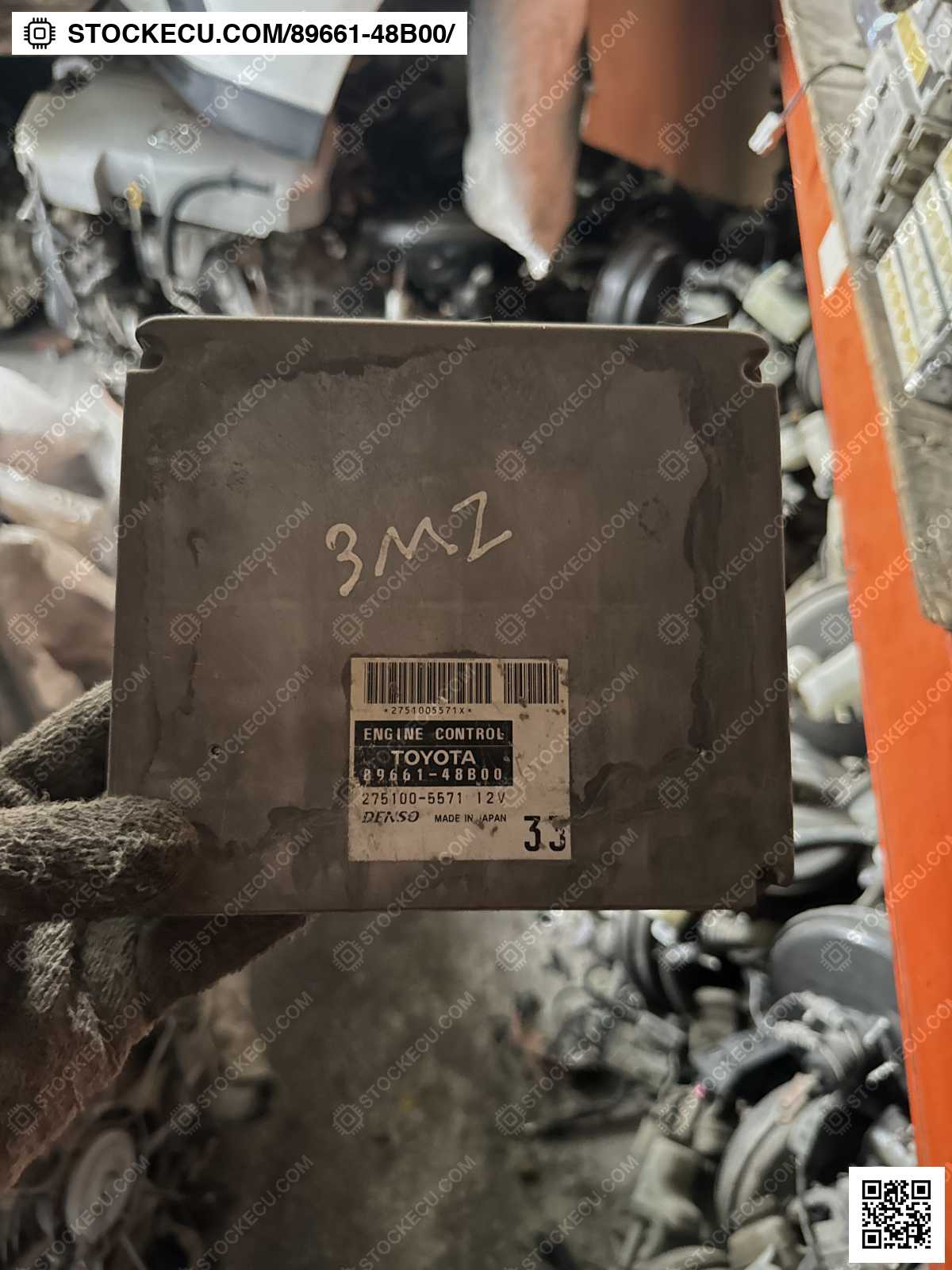 ECU Computer Engine Control 89661-48B00 for TOYOTA KLUGER MCU28R 2003