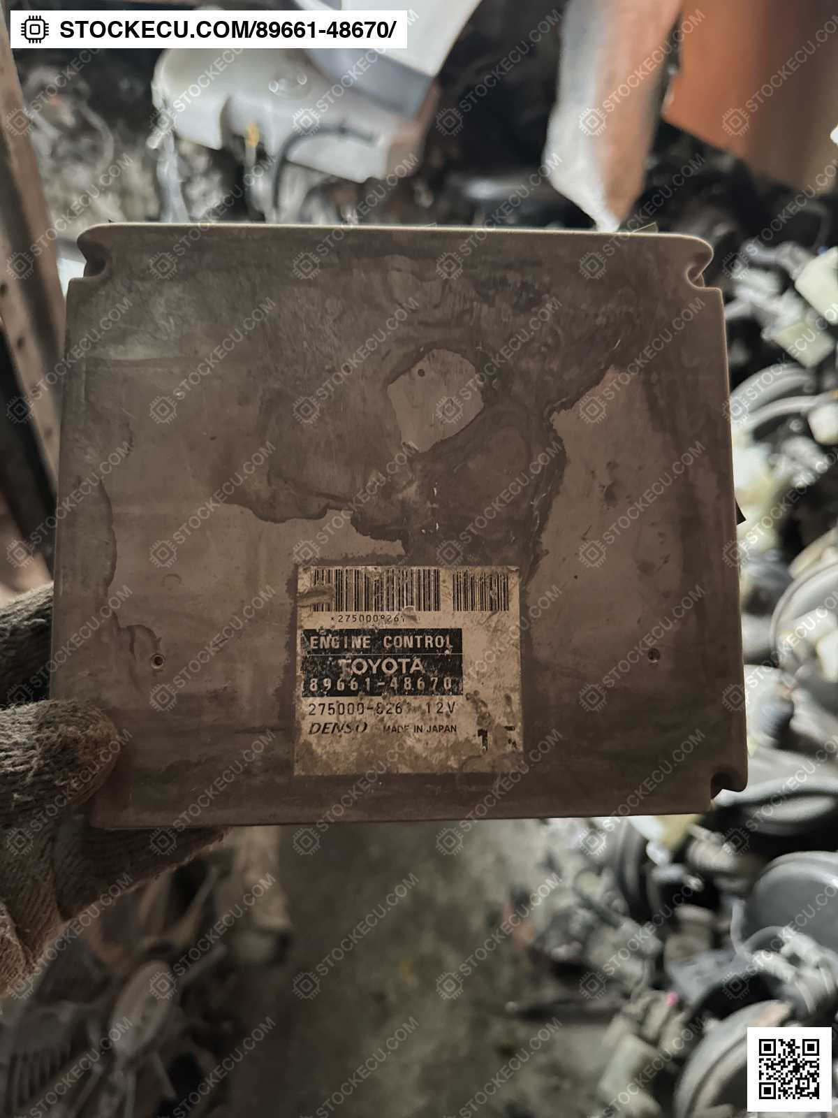 ECU Computer Engine Control 89661-48670 for TOYOTA KLUGER MCU28R 2003