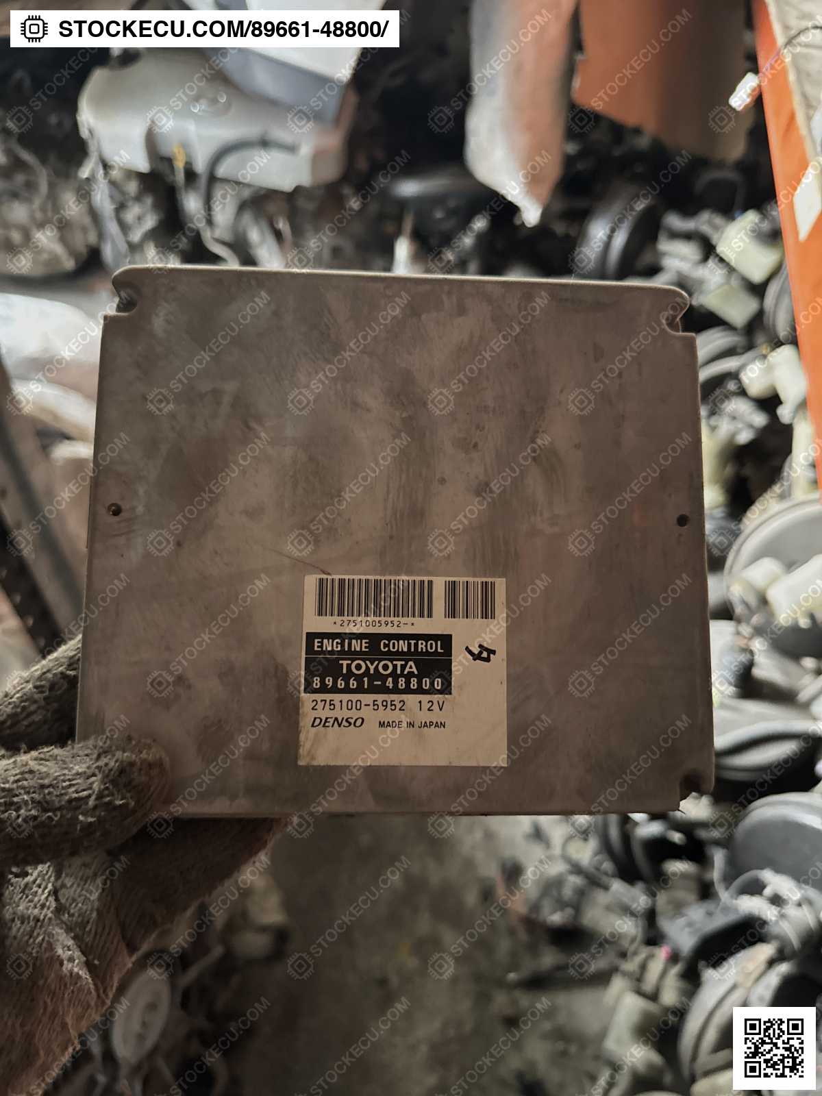 ECU Computer Engine Control 89661-48800 for TOYOTA HARRIER GSU30W 2006
