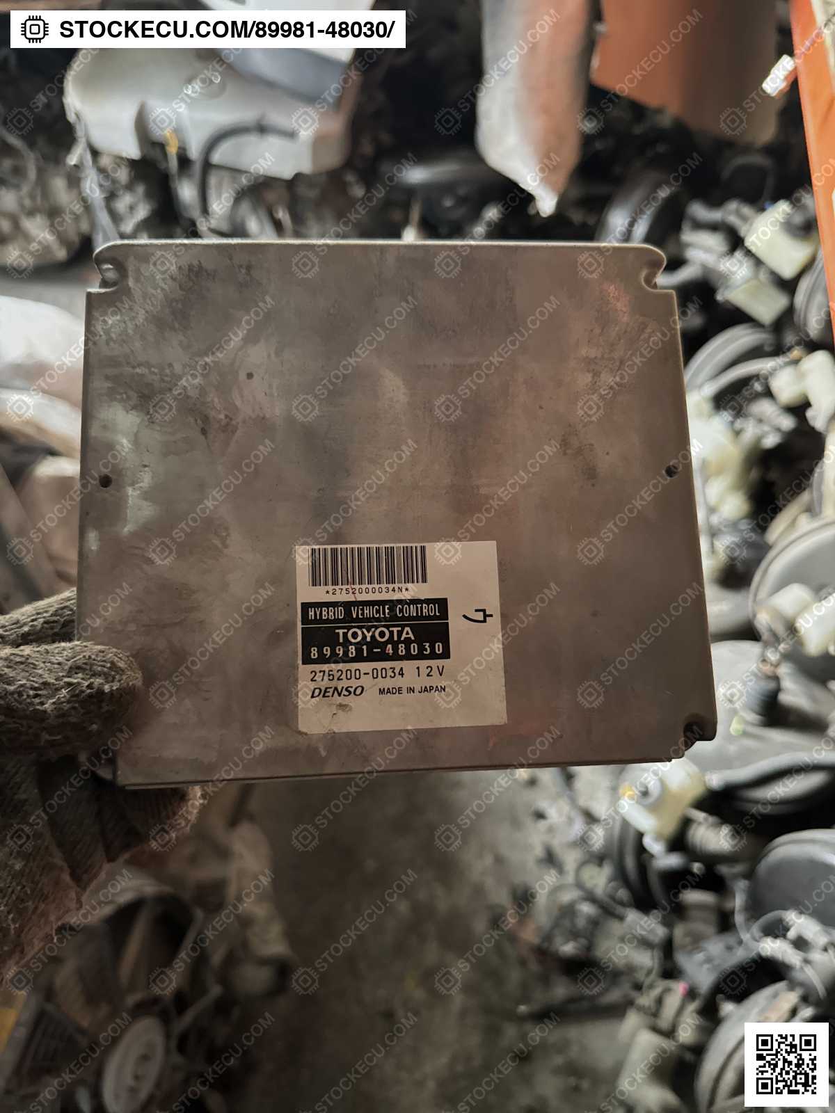 ECU Computer Engine Control 89981-48030 for LEXUS RX400H MHU38L 2005