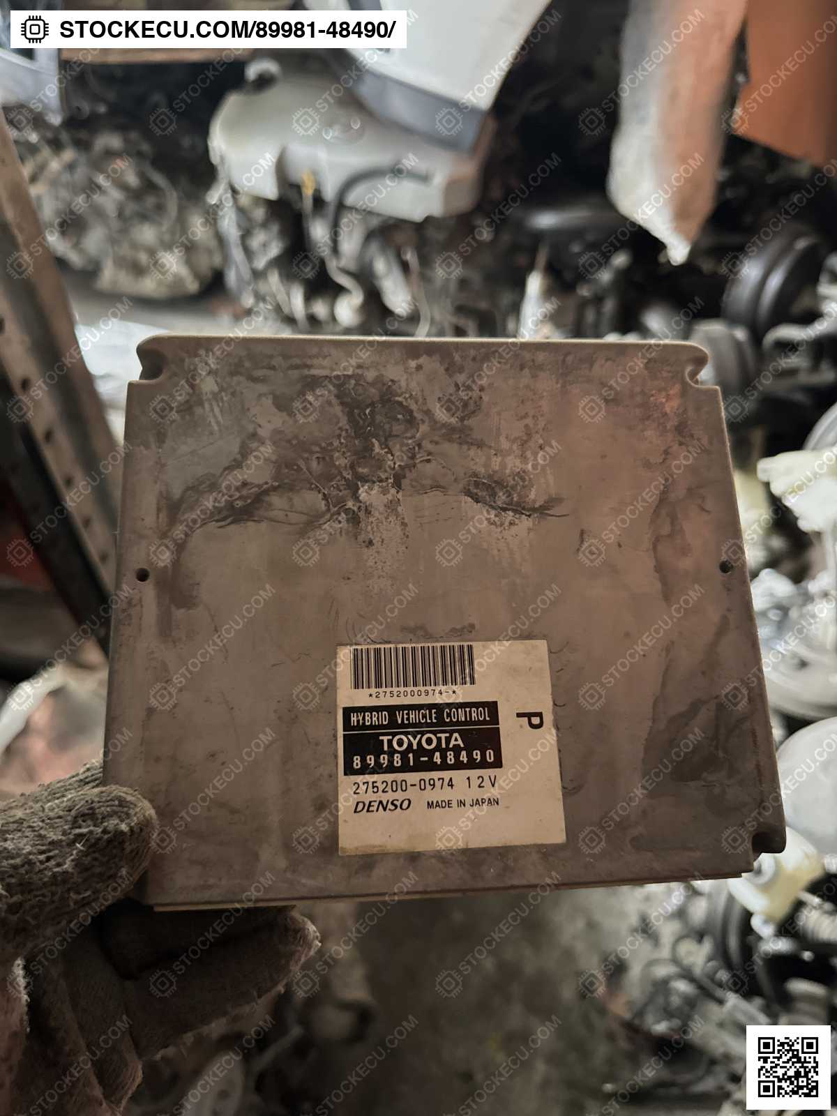 ECU Computer Engine Control 89981-48490 for TOYOTA HARRIER MHU38W 2005