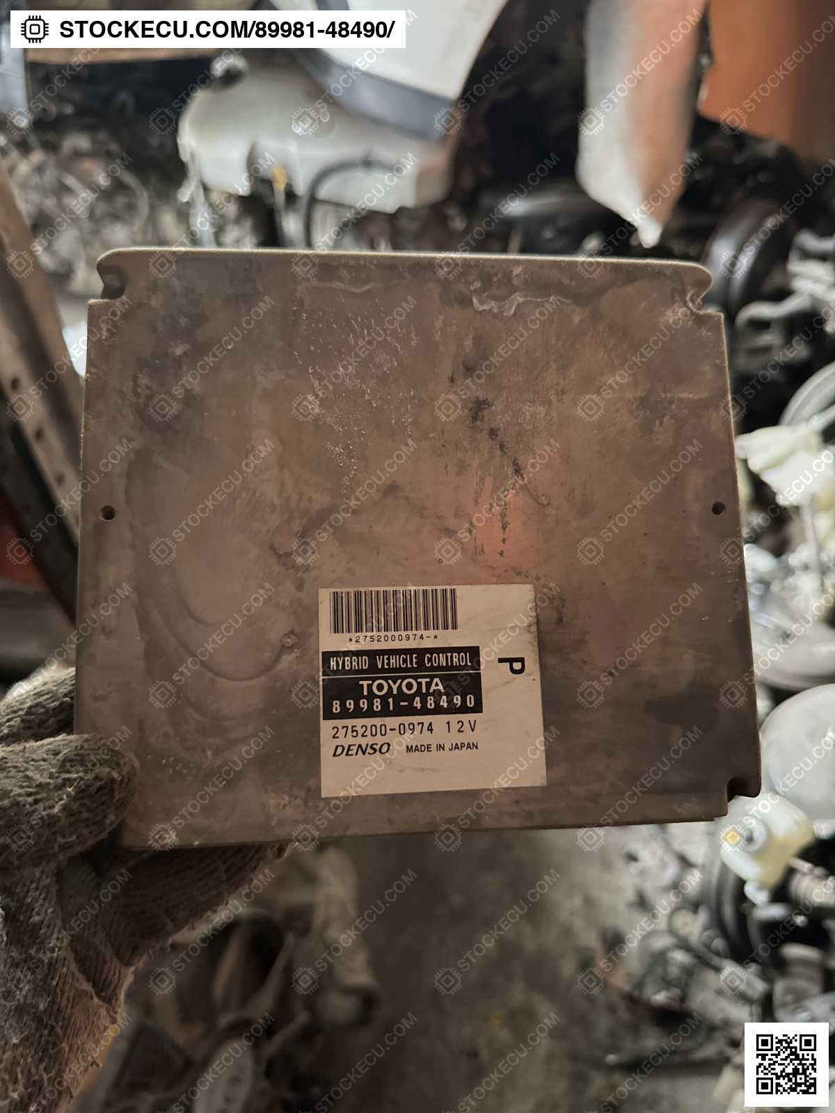 ECU Computer Engine Control 89981-48490 for TOYOTA HARRIER MHU38W 2005
