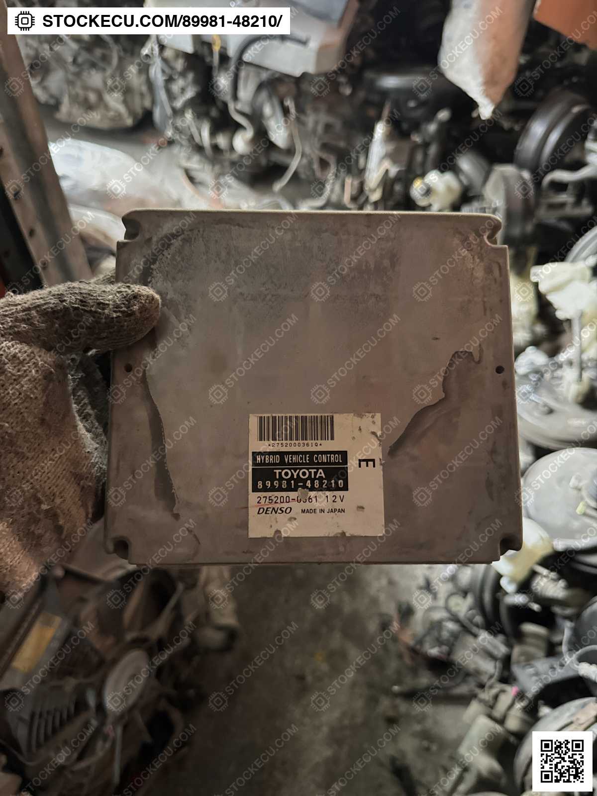 ECU Computer Engine Control 89981-48210 for TOYOTA HARRIER MHU38W 2005