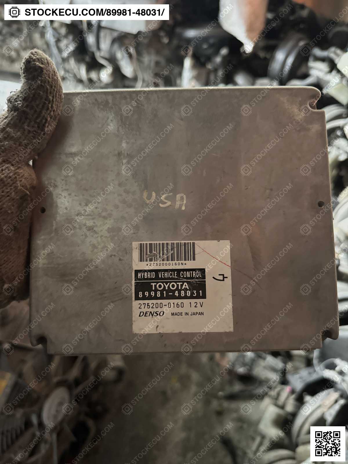 ECU Computer Engine Control 89981-48031 for LEXUS RX400H MHU38L 2005