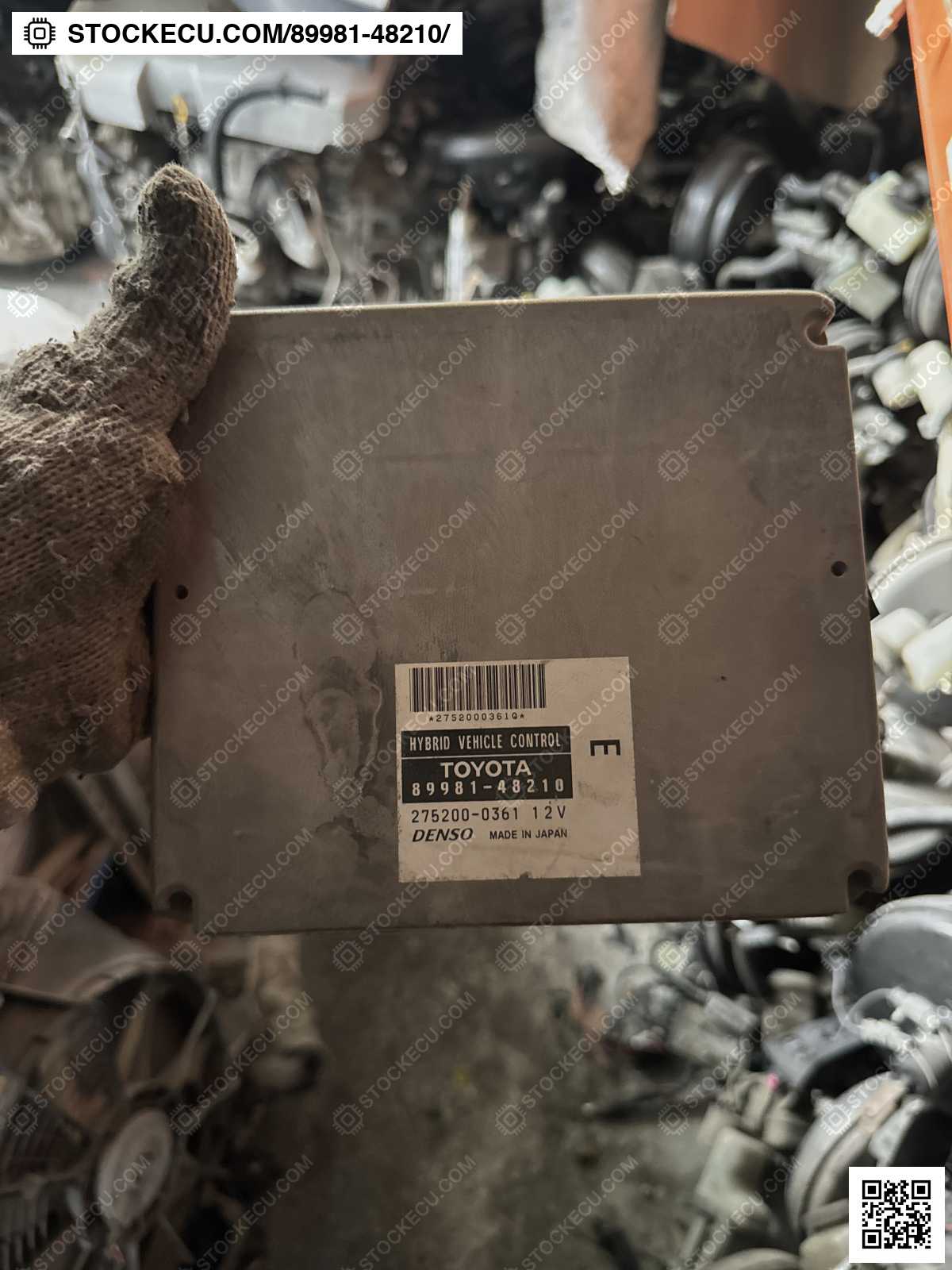 ECU Computer Engine Control 89981-48210 for TOYOTA HARRIER MHU38W 2005