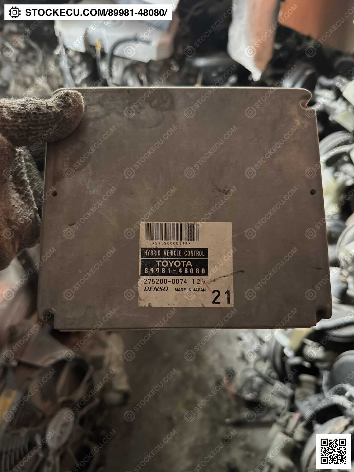 ECU Computer Engine Control 89981-48080 for TOYOTA HIGHLANDER MHU23L 2005