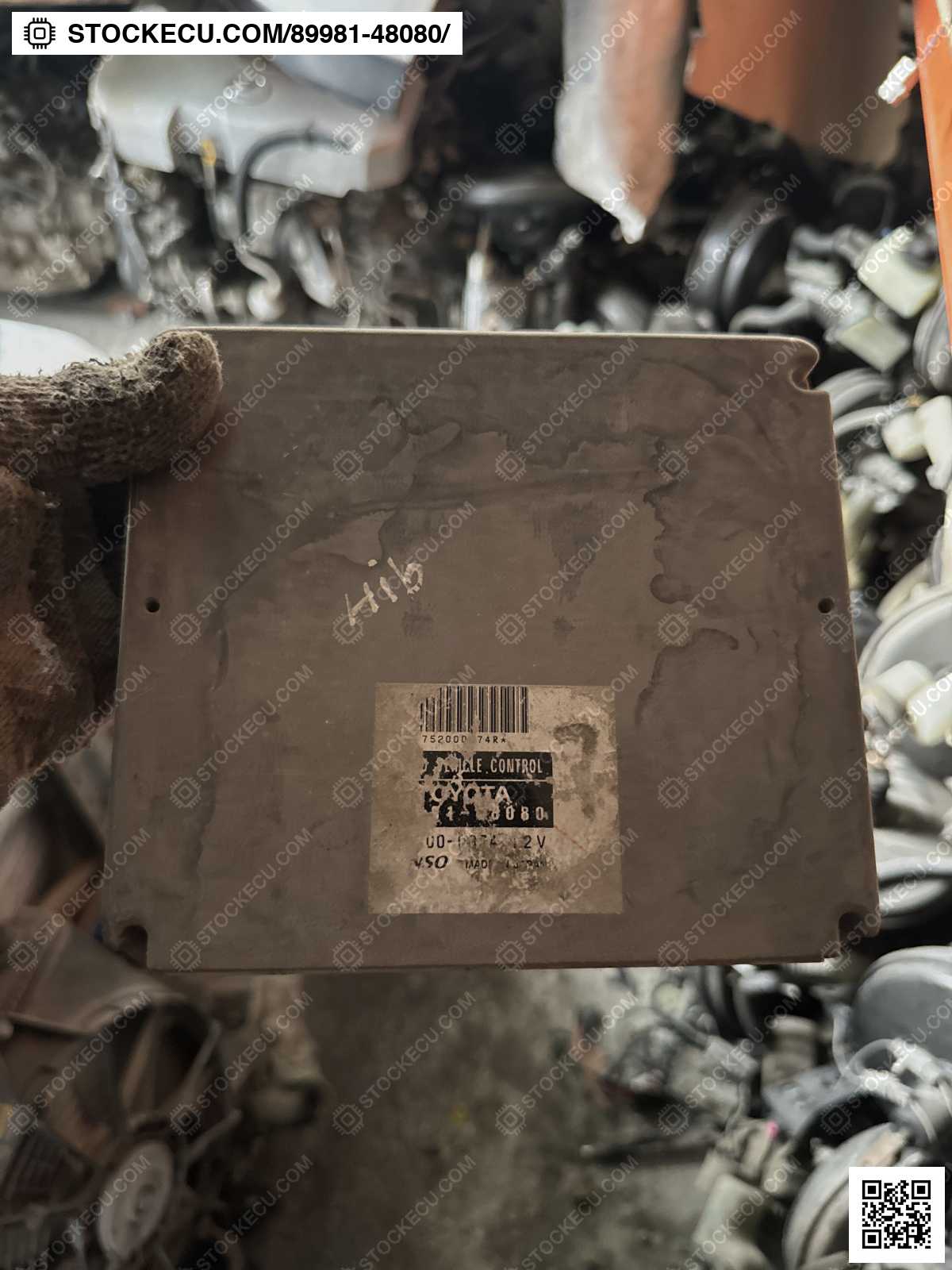 ECU Computer Engine Control 89981-48080 for TOYOTA HIGHLANDER MHU23L 2005