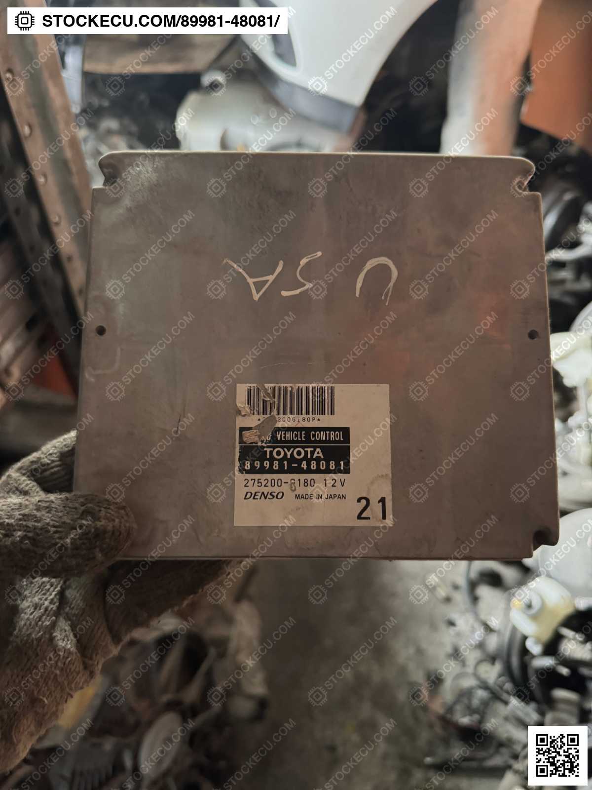 ECU Computer Engine Control 89981-48081 for TOYOTA HIGHLANDER MHU23L 2005