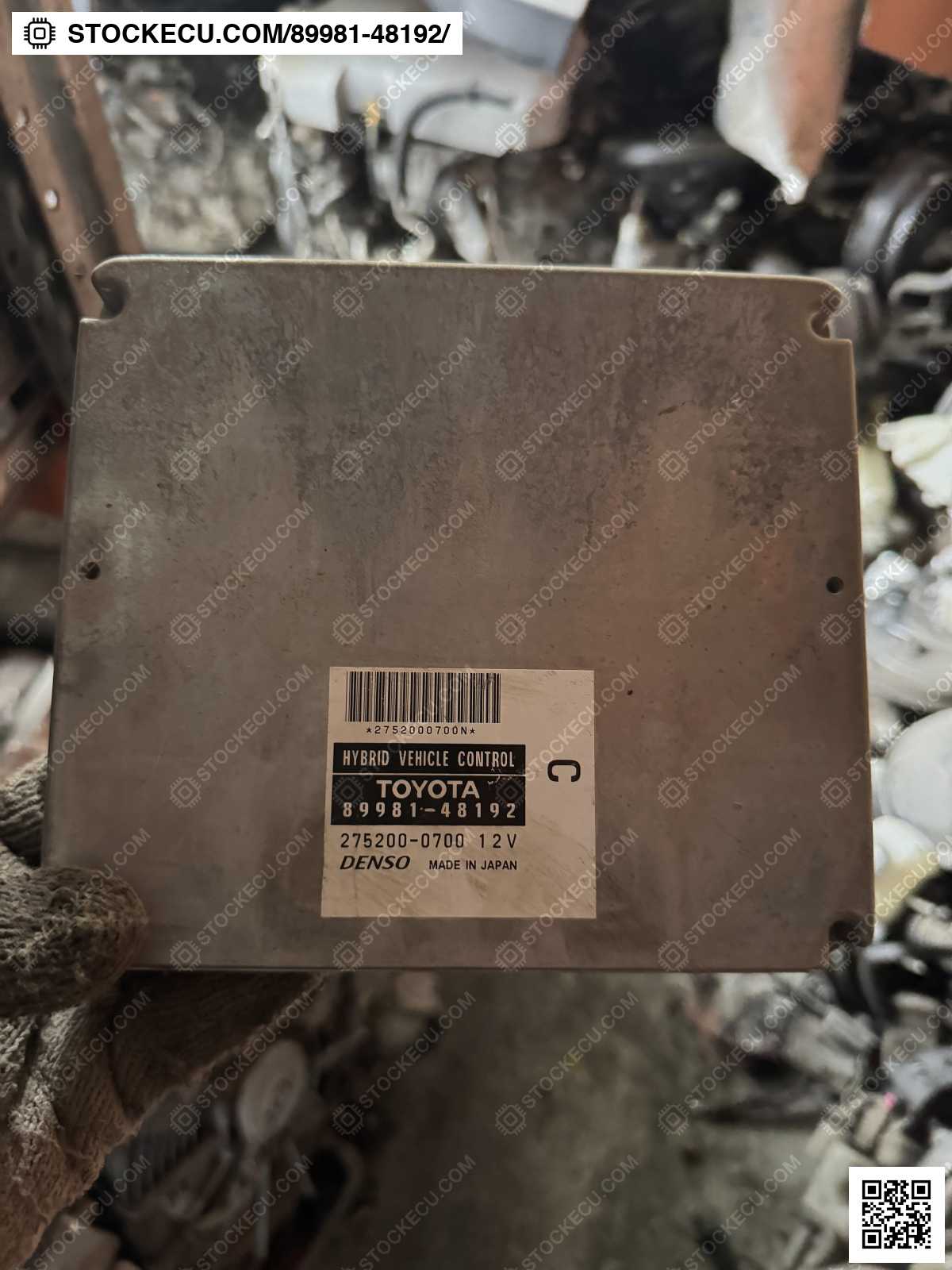 ECU Computer Engine Control 89981-48192 for LEXUS RX400H MHU38L 2005