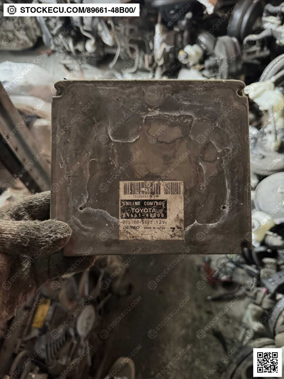 ECU Computer Engine Control 89661-48B00 for TOYOTA KLUGER MCU28R 2003