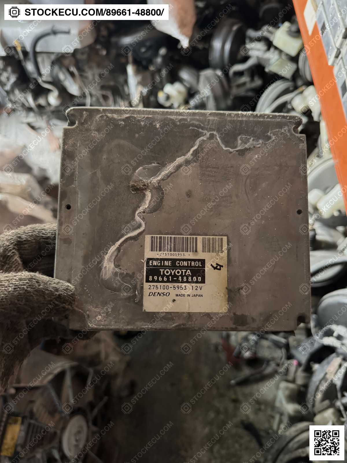 ECU Computer Engine Control 89661-48800 for TOYOTA HARRIER GSU30W 2006