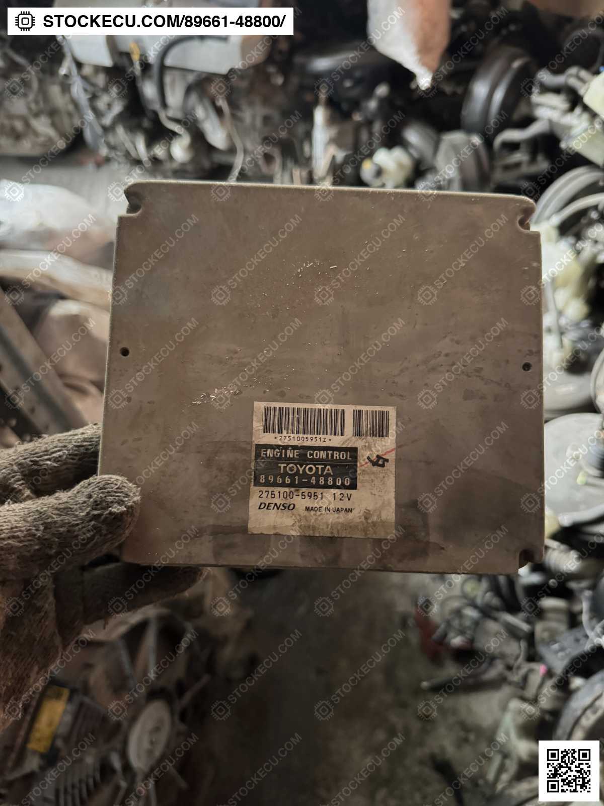 ECU Computer Engine Control 89661-48800 for TOYOTA HARRIER GSU30W 2006