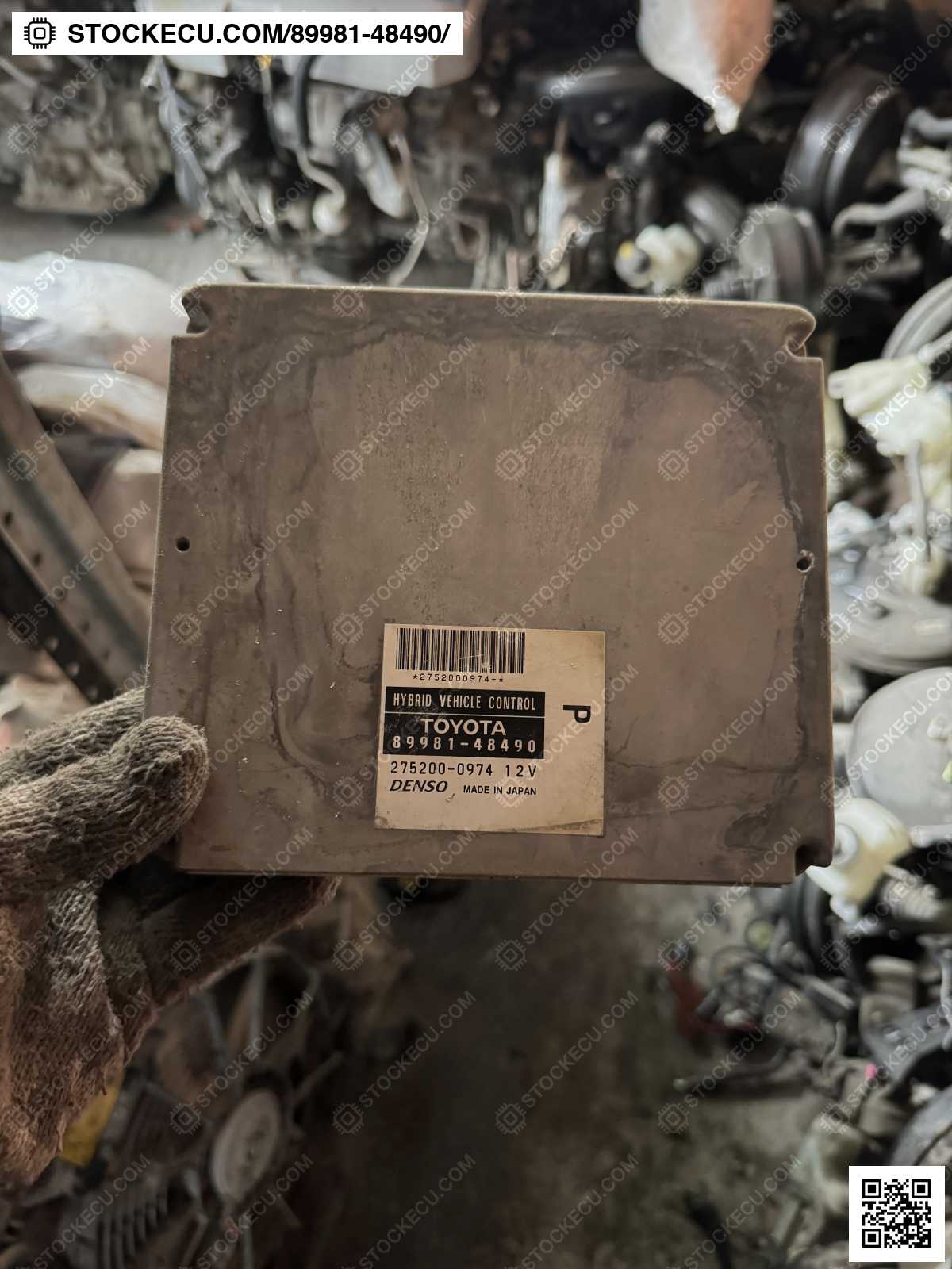 ECU Computer Engine Control 89981-48490 for TOYOTA HARRIER MHU38W 2005