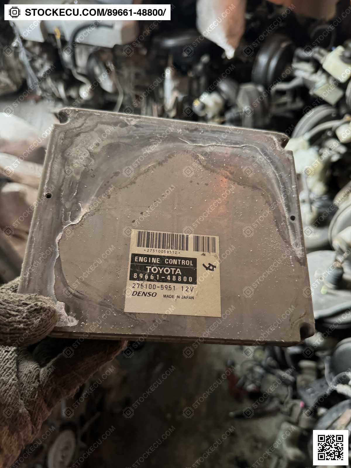 ECU Computer Engine Control 89661-48800 for TOYOTA HARRIER GSU30W 2006
