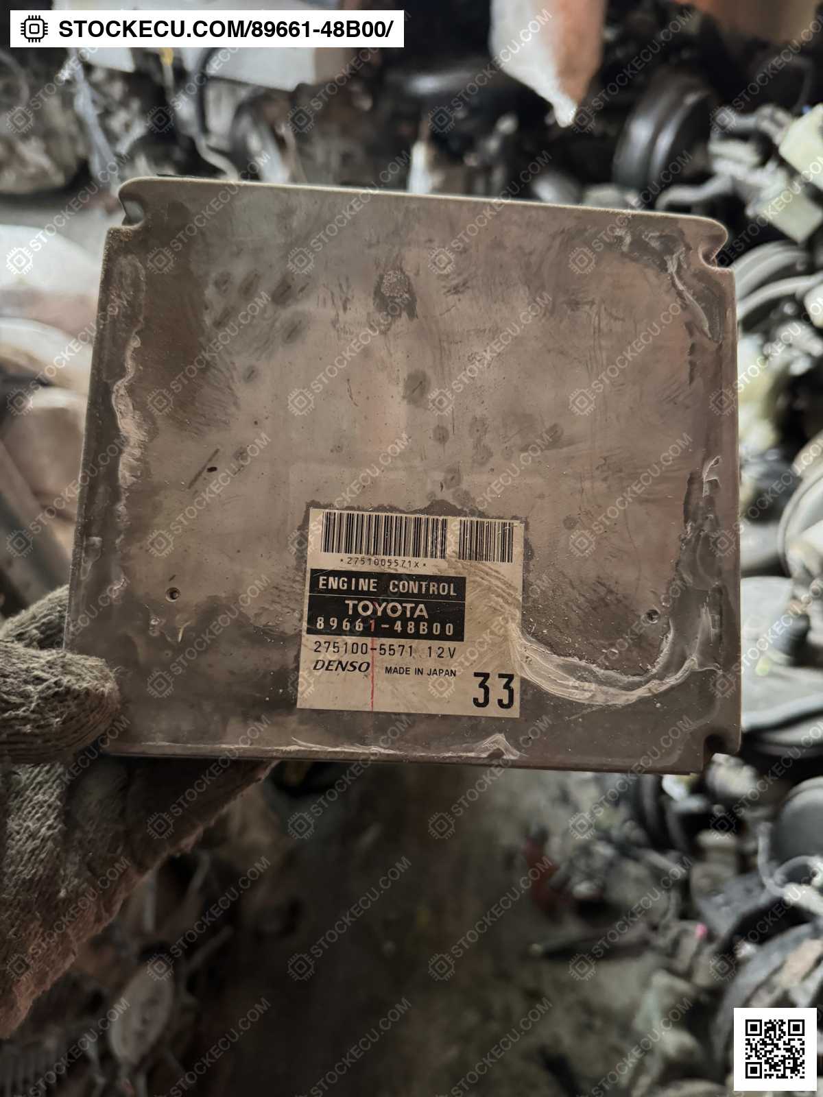 ECU Computer Engine Control 89661-48B00 for TOYOTA KLUGER MCU28R 2003