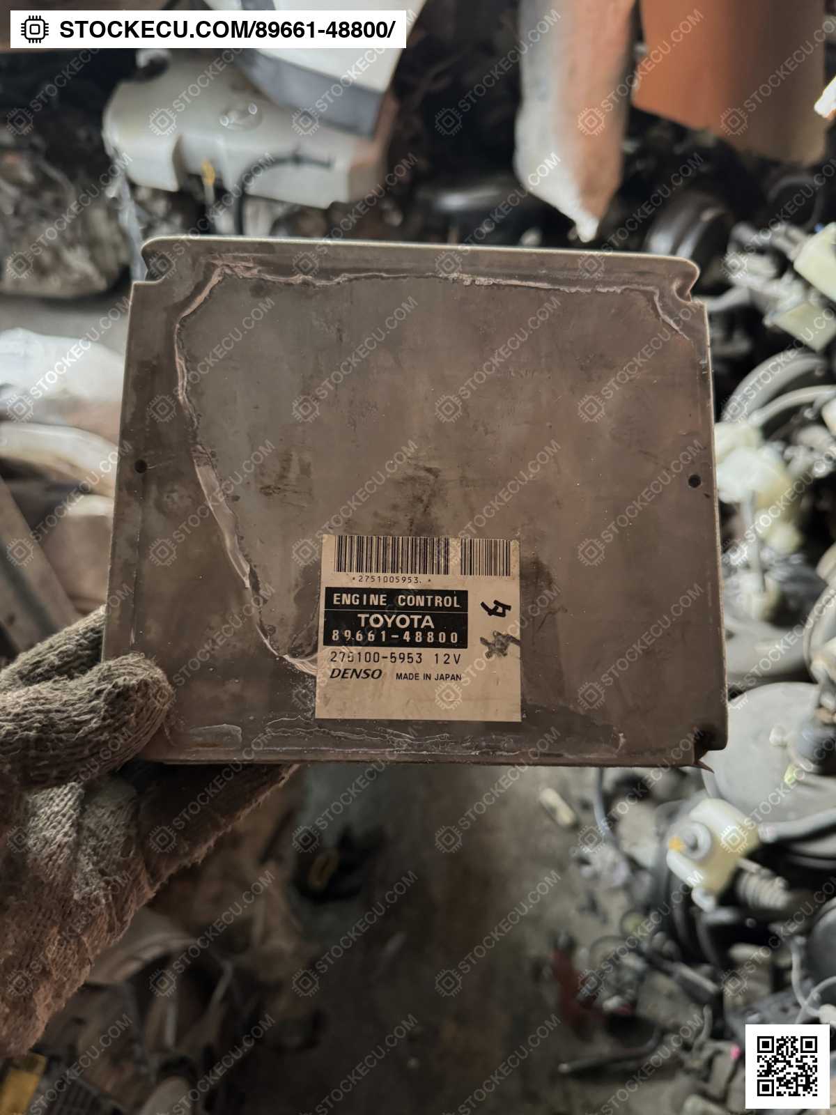 ECU Computer Engine Control 89661-48800 for TOYOTA HARRIER GSU30W 2006
